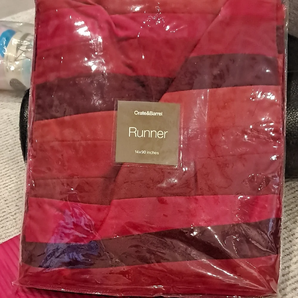 Crate&Barrel Multicolor Runner